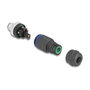 DeLOCK Conector M12 Codificado A de 5 Pines Macho para Montaje con Conexión por Tornillo
