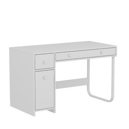 Hanah Home CM002 Asil Escritorio de Estudio Blanco 120 x 60 x 73.8 cm