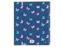 Safta Carpeta con recambio Din A4 cuadro 5 mm con goma y separadores Blackfit8 mariposas
