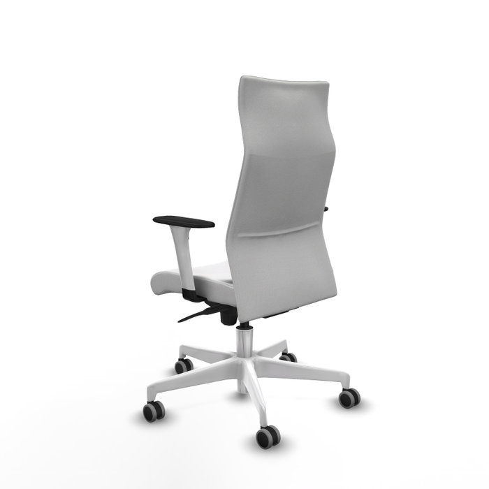 PIQUERAS Y CRESPO Sillón Albacete Blanco con Mecanismo Sincro y Brazos 1D PIQUERAS Y CRESPO Sillón Albacete Blanco con Mecanismo Sincro y Brazos 1D