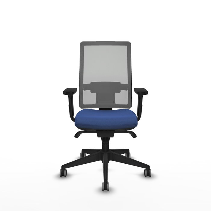 PIQUERAS Y CRESPO Silla de oficina Horna Azul marino y Gris PIQUERAS Y CRESPO Silla de oficina Horna Azul marino y Gris
