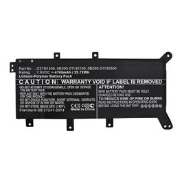 CoreParts Batería para Asus de 28.88Wh, 7.6V, 3800mAh, Negro