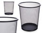 Pincello Papelera Rejilla Metal Negra 24 cm x 26.2 cm x 24 cm (Set de 12)