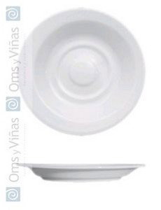 BENEDIKT Plato Llano Vajilla Orbita Platillo 13 cm, porcelana (Set de 6)