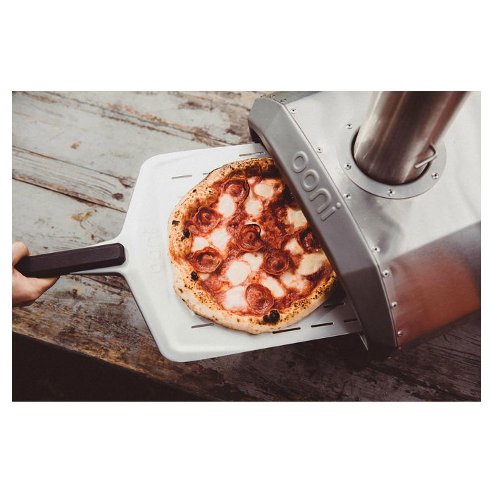 Ooni Karu 12 Horno de Pizza Exterior Portátil, 1 Pizza, Acero Inoxidable, 500°C