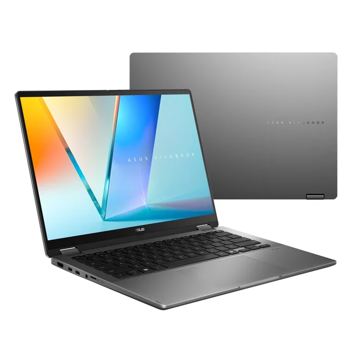 ASUS Vivobook Flip TP3407SA-QL064W Convertible 2en1 14" OLED, Intel Core Ultra 7 258V, 32GB RAM, 1TB SSD, Windows 11 Home, Gris - Teclado QWERTY Español ASUS Vivobook Flip TP3407SA-QL064W Convertible 2en1 14" OLED, Intel Core Ultra 7 258V, 32GB RAM, 1TB SSD, Windows 11 Home, Gris - Teclado QWERTY Español
