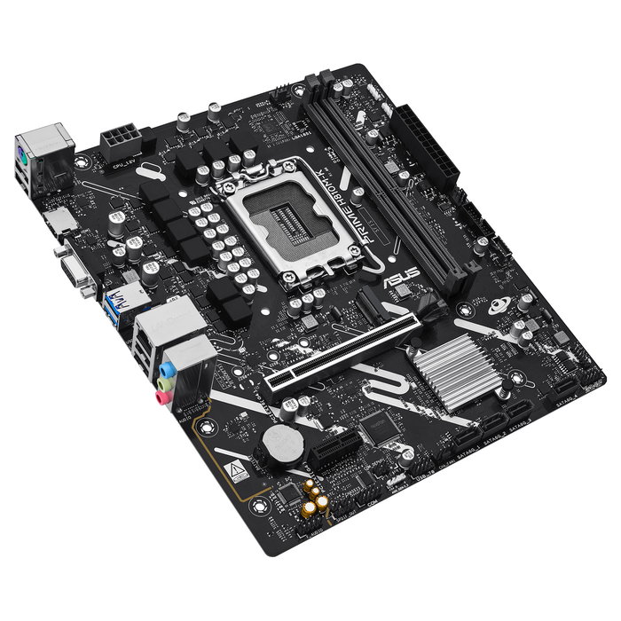 ASUS PRIME H810M-K Placa Base microATX LGA 1851 DDR5 HDMI VGA USB 3.2 Gen1 SATA III M.2 Intel H810 Chipset