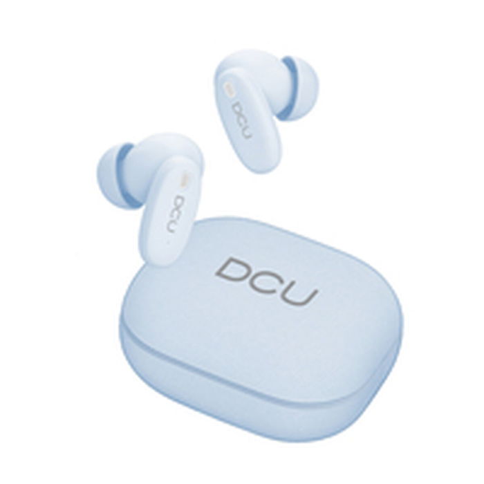Auriculares Inalámbricos con Estuche de Carga DCU 34152092 Azul Gris Auriculares Inalámbricos con Estuche de Carga DCU 34152092 Azul Gris
