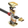 LINDY Cable HDMI Gold Line 4K60Hz 15m Gris