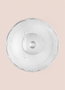 Hermia CAM0499 Plato para Servir Pasteles de Vidrio Transparente 28x28x13 cm