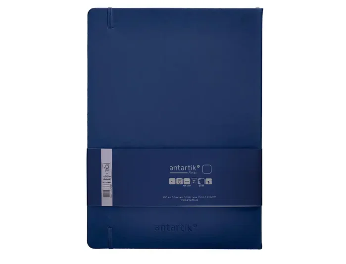 Antartik Cuaderno Antartik Notes Tapa Dura Azul Marino A4 100 Hojas Lisas