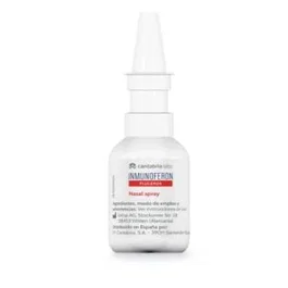 Inmunoferon Immunoferon Flulenza Spray Nasal 20 ml con Ectoin - Para Rinitis, Congestión Nasal y Rinoconjuntivitis Alérgica - Producto Sanitario