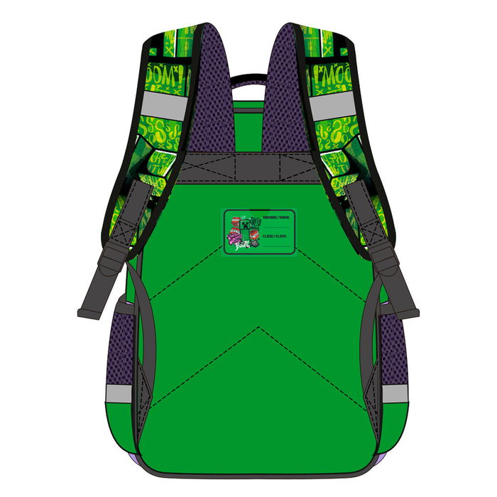 KIDS LICENSING Mochila Minecraft 42cm Tamaño 42x36x15cm