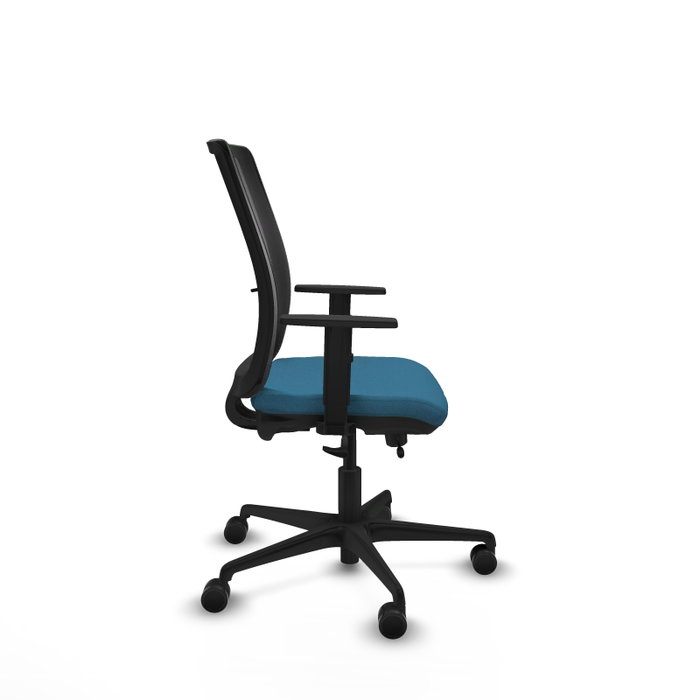 PIQUERAS Y CRESPO Silla de oficina Haches Verde petróleo con mecanismo Sincro/Traslack PIQUERAS Y CRESPO Silla de oficina Haches Verde petróleo con mecanismo Sincro/Traslack