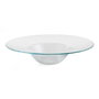 Bidasoa Plato Organika de Vidrio Transparente 26cm