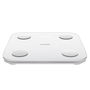 Xiaomi S400 Báscula de Análisis Corporal con Bluetooth, 25 Indicadores, hasta 150 kg, Pantalla LED - Blanco