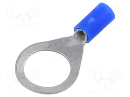 ERKO Conector de ojillo aislado azul M12 1,5÷2,5mm²