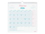 Finocam Calendario 2026 Pared Trendy Chic Escritura 300x300mm Turquesa 787005826