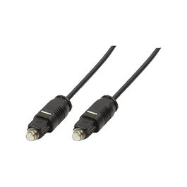 LogiLink Cable de audio Toslink a Toslink 0,5m Negro