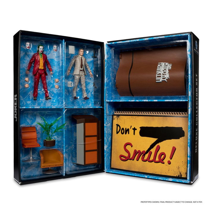 Joker DC Multiverse (Joker Movie) Figura Deluxe Colllector The Joker (Live with Murray Franklin) Limited Edition 18 cm Joker DC Multiverse (Joker Movie) Figura Deluxe Colllector The Joker (Live with Murray Franklin) Limited Edition 18 cm