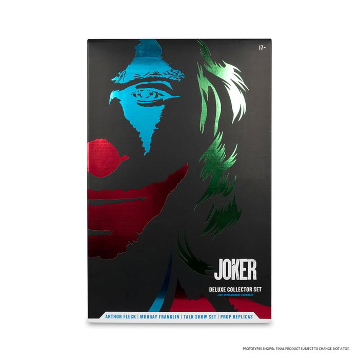 Joker DC Multiverse (Joker Movie) Figura Deluxe Colllector The Joker (Live with Murray Franklin) Limited Edition 18 cm Joker DC Multiverse (Joker Movie) Figura Deluxe Colllector The Joker (Live with Murray Franklin) Limited Edition 18 cm
