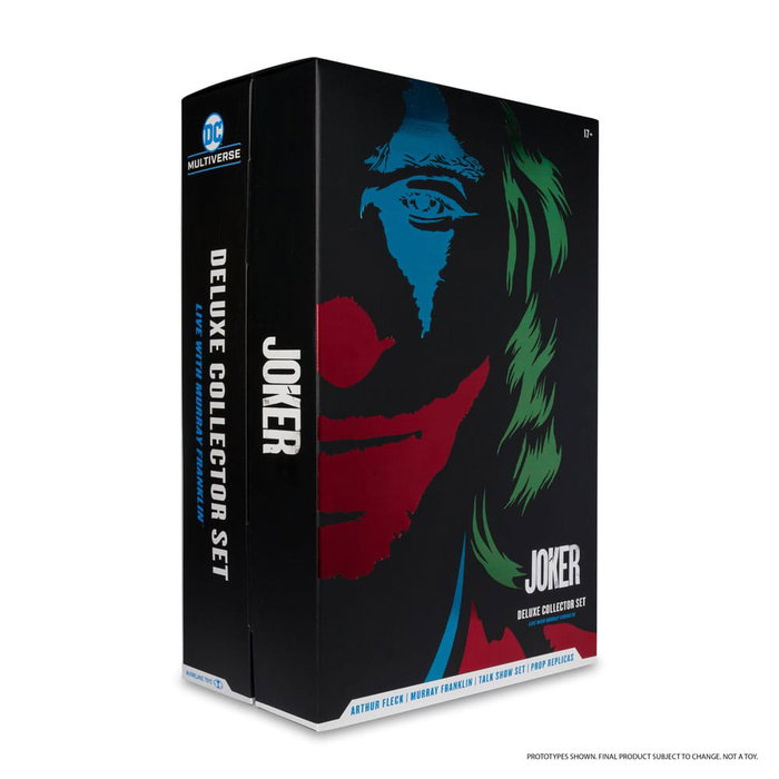 Joker DC Multiverse (Joker Movie) Figura Deluxe Colllector The Joker (Live with Murray Franklin) Limited Edition 18 cm Joker DC Multiverse (Joker Movie) Figura Deluxe Colllector The Joker (Live with Murray Franklin) Limited Edition 18 cm