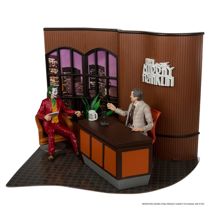 Joker DC Multiverse (Joker Movie) Figura Deluxe Colllector The Joker (Live with Murray Franklin) Limited Edition 18 cm Joker DC Multiverse (Joker Movie) Figura Deluxe Colllector The Joker (Live with Murray Franklin) Limited Edition 18 cm