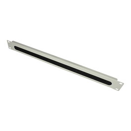 Alcasa GC-N0039 Panel de Gestión de Cables 19" 1U, Gris, para Rack, 483 mm