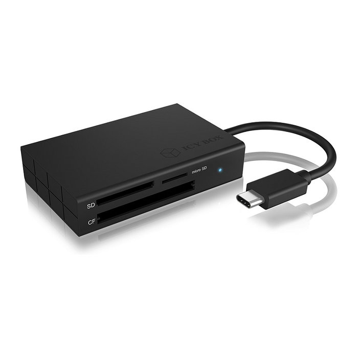 ICY BOX IB-CR401-C3 Lector de tarjetas USB Type-C SD/microSD/CF ICY BOX IB-CR401-C3 Lector de tarjetas USB Type-C SD/microSD/CF