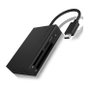 ICY BOX IB-CR401-C3 Lector de tarjetas USB Type-C SD/microSD/CF