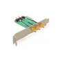 DeLOCK 89294 Tarjeta adaptadora de PCI Express x1 a Mini PCIe con 3 conexiones RP-SMA