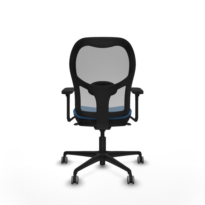 PIQUERAS Y CRESPO Silla de oficina Jorquera con mecanismo Sincro, Azul claro y Gris PIQUERAS Y CRESPO Silla de oficina Jorquera con mecanismo Sincro, Azul claro y Gris
