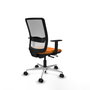 PIQUERAS Y CRESPO Silla de oficina Haches Naranja y Blanco