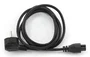 Gembird Cable de Alimentación CEE 7/7 a C5, 0,5 m, Negro