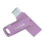 SanDisk Ultra Dual Drive Go 128GB USB Type-A / USB Type-C Lavanda