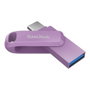 SanDisk Ultra Dual Drive Go 128 GB USB Type-A / USB Type-C Lavanda