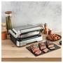 Tefal OptiGrill 4in1 Parrilla de Contacto Eléctrica, Modelo GC774D10, Color Plata