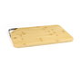 Inde Quttin Tabla de Cortar Bambú/Metal 46,5 cm x 30,6 cm (6 Unidades) inevitable
