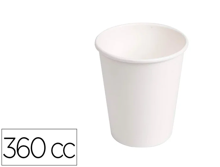 Blanca Vaso Termico Cartón Blanco 360 cc Paquete 50 Unidades Blanca Vaso Termico Cartón Blanco 360 cc Paquete 50 Unidades
