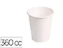 Blanca Vaso Termico Cartón Blanco 360 cc Paquete 50 Unidades