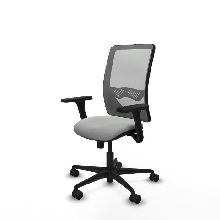 PIQUERAS Y CRESPO Silla de oficina Zulema Gris con mecanismo Sincro PIQUERAS Y CRESPO Silla de oficina Zulema Gris con mecanismo Sincro