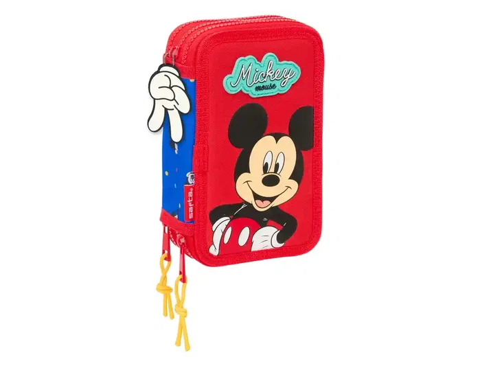 Safta Plumier Triple Mickey Mouse Good Day 37 Pcs Safta Plumier Triple Mickey Mouse Good Day 37 Pcs