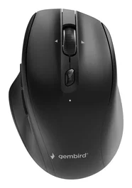 Gembird MUSW2-6B-02 Ratón Inalámbrico Dual 6 Botones Negro
