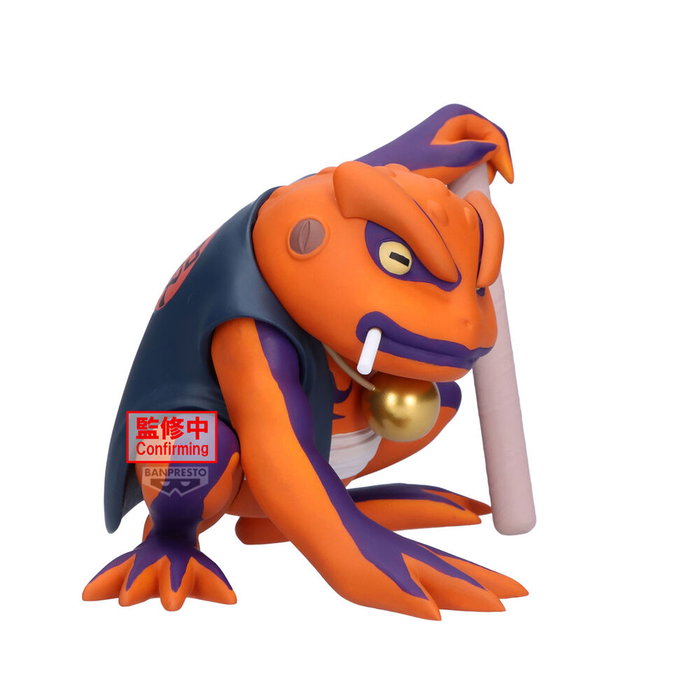 Banpresto Figura Naruto Shippuden Gamakichi Soft Vinyl 10cm BP29494P