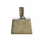 DKD Home Decor Mesita Auxiliar Dorada Aluminio y Cristal 46 x 57 x 46 cm