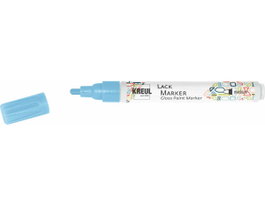Kreul Rotulador de pintura brillante LACK MARKER azul claro punta media 2-4mm