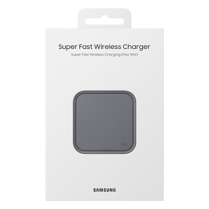 Samsung EP-P2400BBEGEU Wireless Charger Pad Gris USB 15W