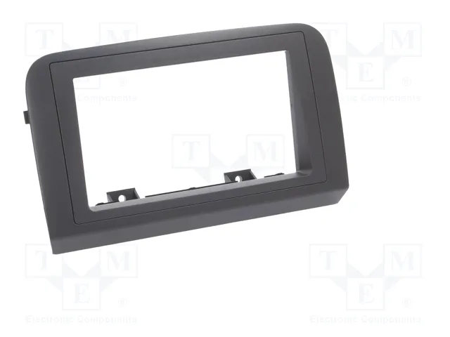 ACV Bastidor de montaje de radio 2 DIN antracita para Fiat Croma