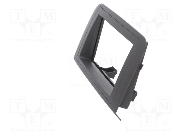 ACV Bastidor de montaje de radio 2 DIN antracita para Fiat Croma