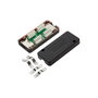 LogiLink Caja de conexión blindada para cables de red Cat.6, Cat.6A y Cat.7